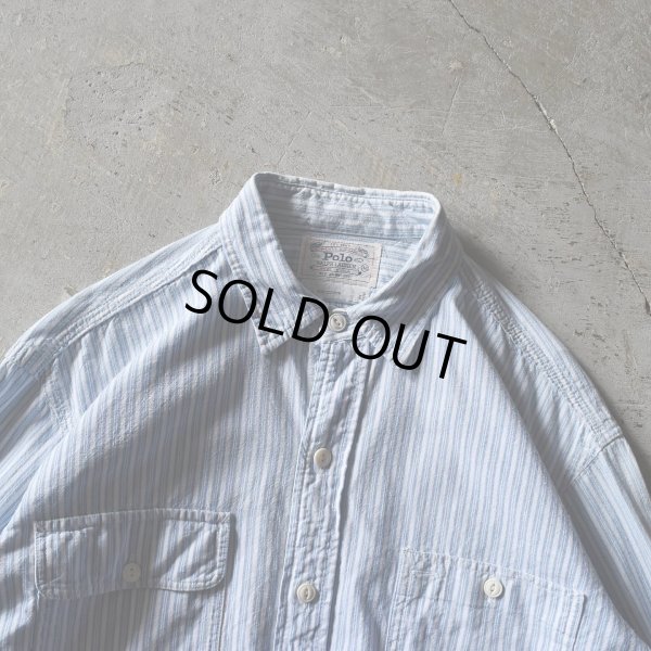 画像4: 1980-90s POLO RALPH LAUREN ワークシャツ　 "MADE IN USA"　 表記M 