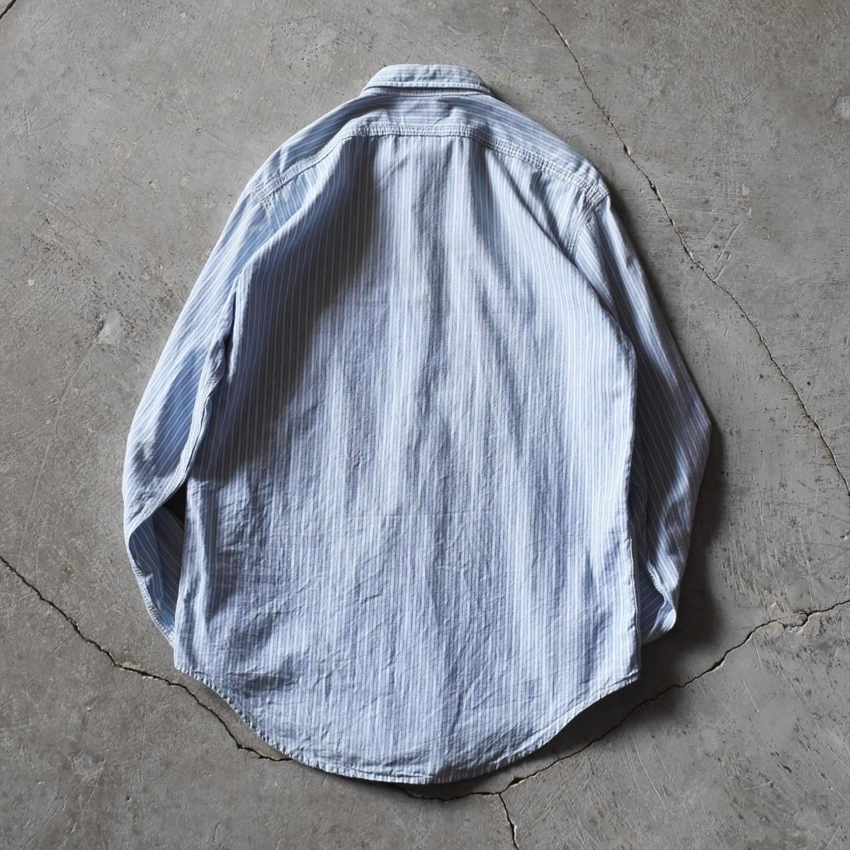 画像2: 1980-90s POLO RALPH LAUREN ワークシャツ　 "MADE IN USA"　 表記M  (2)
