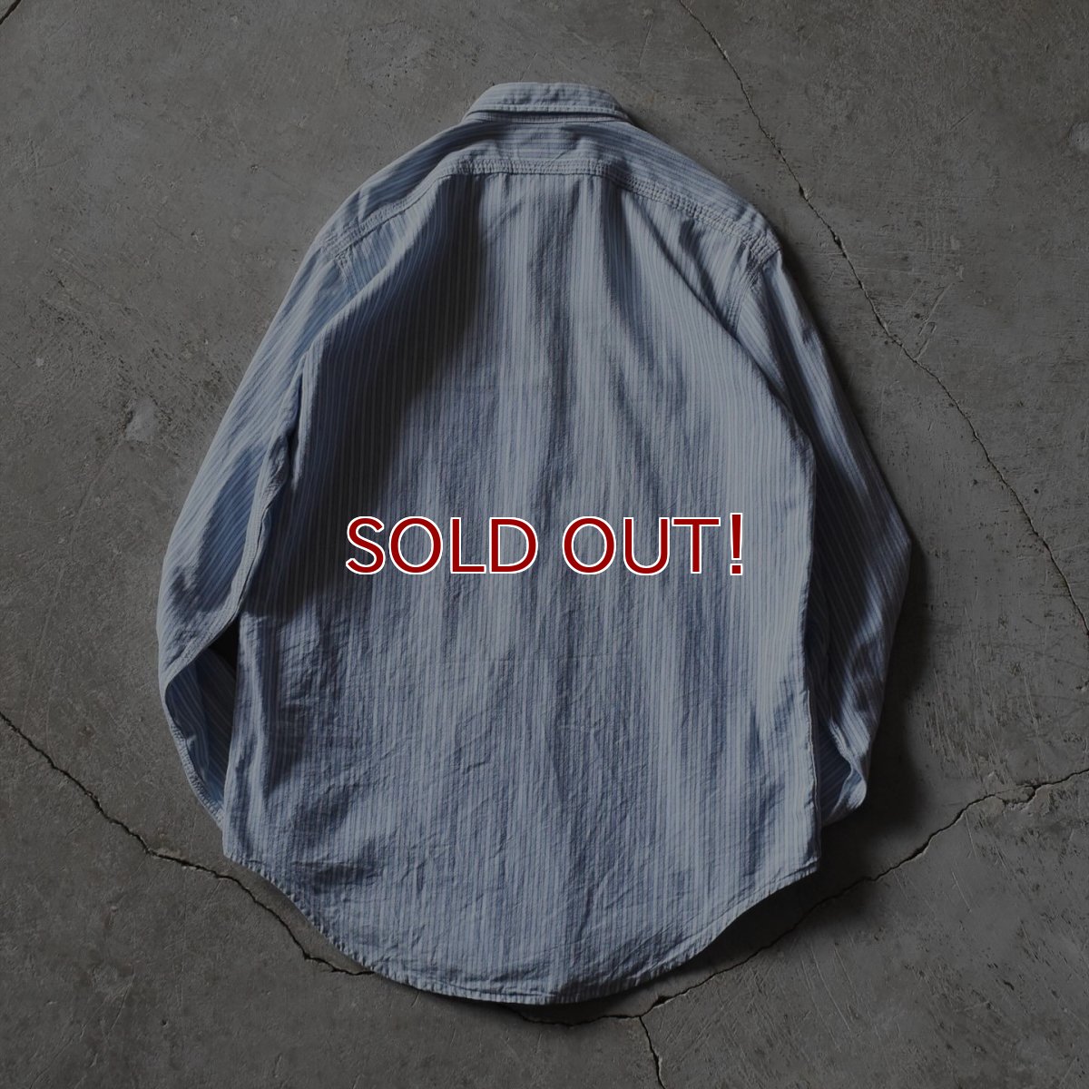 画像2: 1980-90s POLO RALPH LAUREN ワークシャツ　 "MADE IN USA"　 表記M  (2)