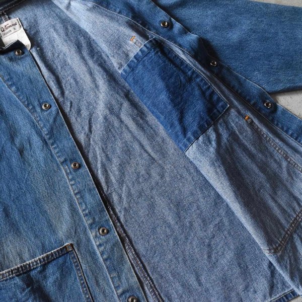 画像7: 1980s ACTIONWEST デニムカバーオール　 "MADE IN CANADA"　 表記XL 