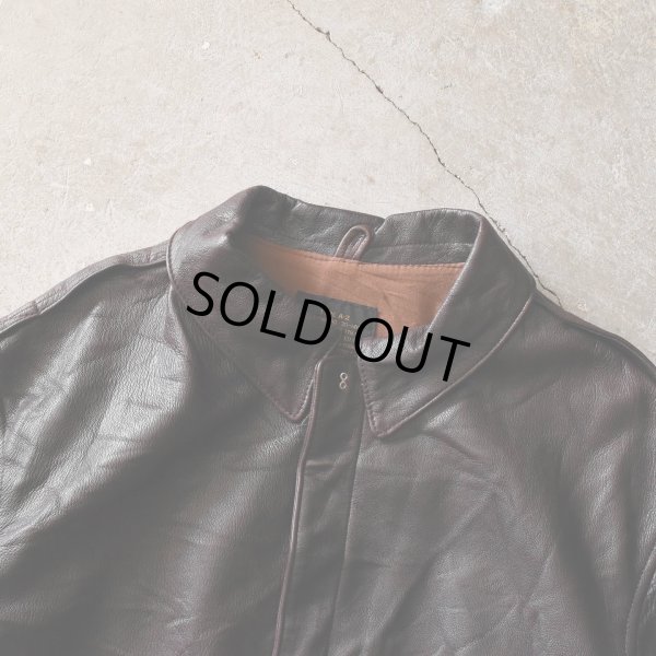 画像6: 1980s〜 AVIREX A-2 フライトレザージャケット　 "MADE IN USA"　 実寸44 