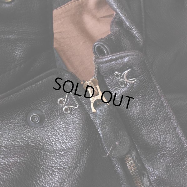 画像8: 1980s〜 AVIREX A-2 フライトレザージャケット　 "MADE IN USA"　 実寸44 