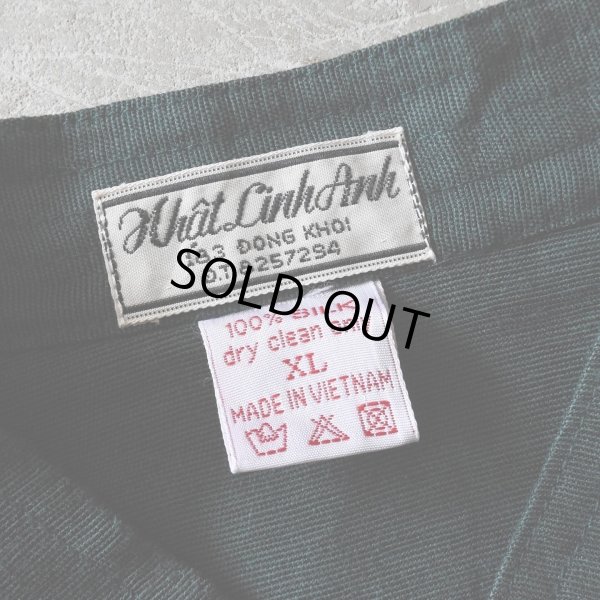 画像3: チャイナシャツ　 "100% SILK"　 表記XL 