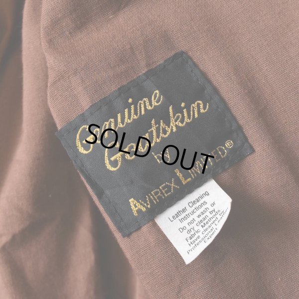 画像5: 1980s〜 AVIREX A-2 フライトレザージャケット　 "MADE IN USA"　 実寸44 