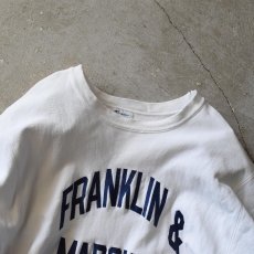 画像3: 1980s Champion リバースウィーブスウェット　 "FRANKLIN&MARSHALL COLLEGE"　 表記L  (3)