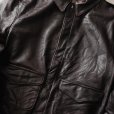 画像10: 1980s〜 AVIREX A-2 フライトレザージャケット　<br>"MADE IN USA"　<br>実寸44<br> (10)