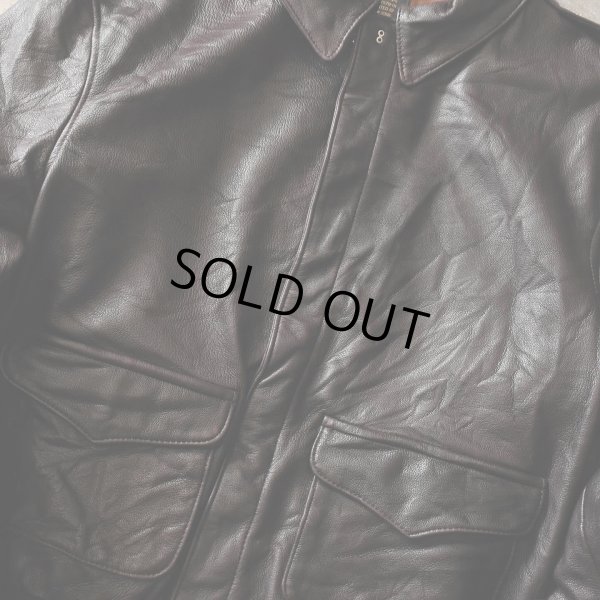 画像10: 1980s〜 AVIREX A-2 フライトレザージャケット　 "MADE IN USA"　 実寸44 