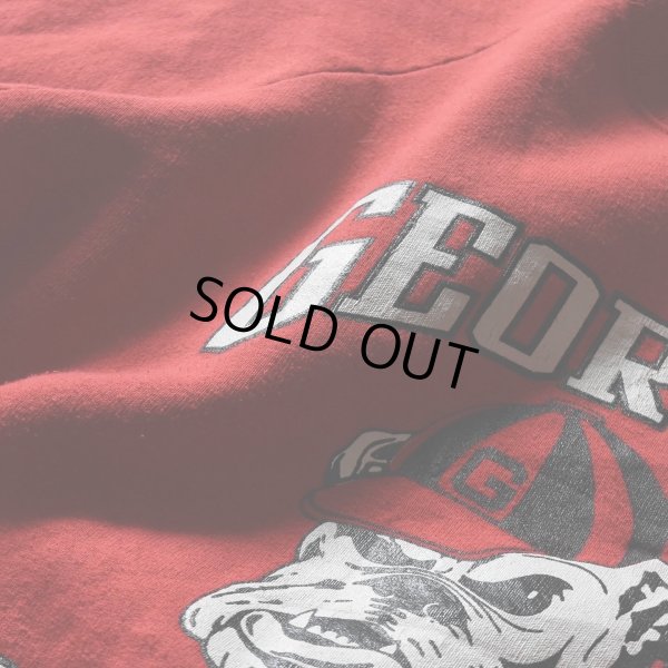 画像5: 1980s GEORGIA BULLDOGS カレッジスウェット　 "MADE IN USA"　 表記L 