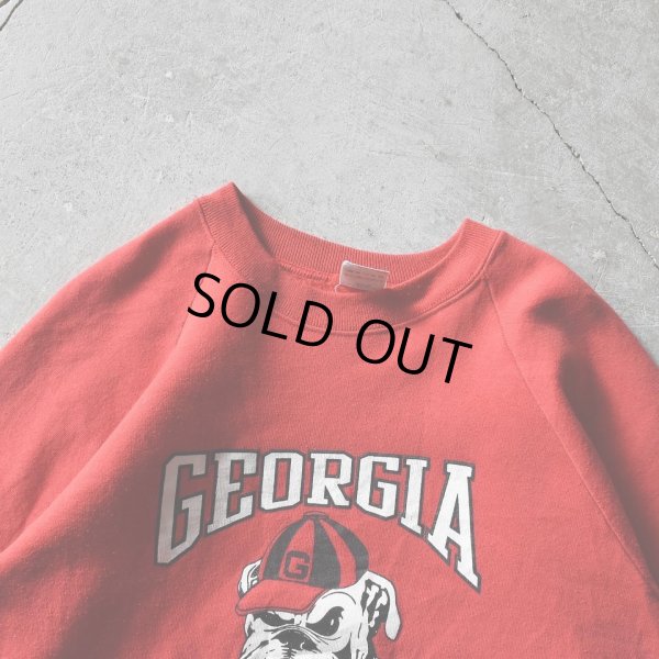 画像3: 1980s GEORGIA BULLDOGS カレッジスウェット　 "MADE IN USA"　 表記L 