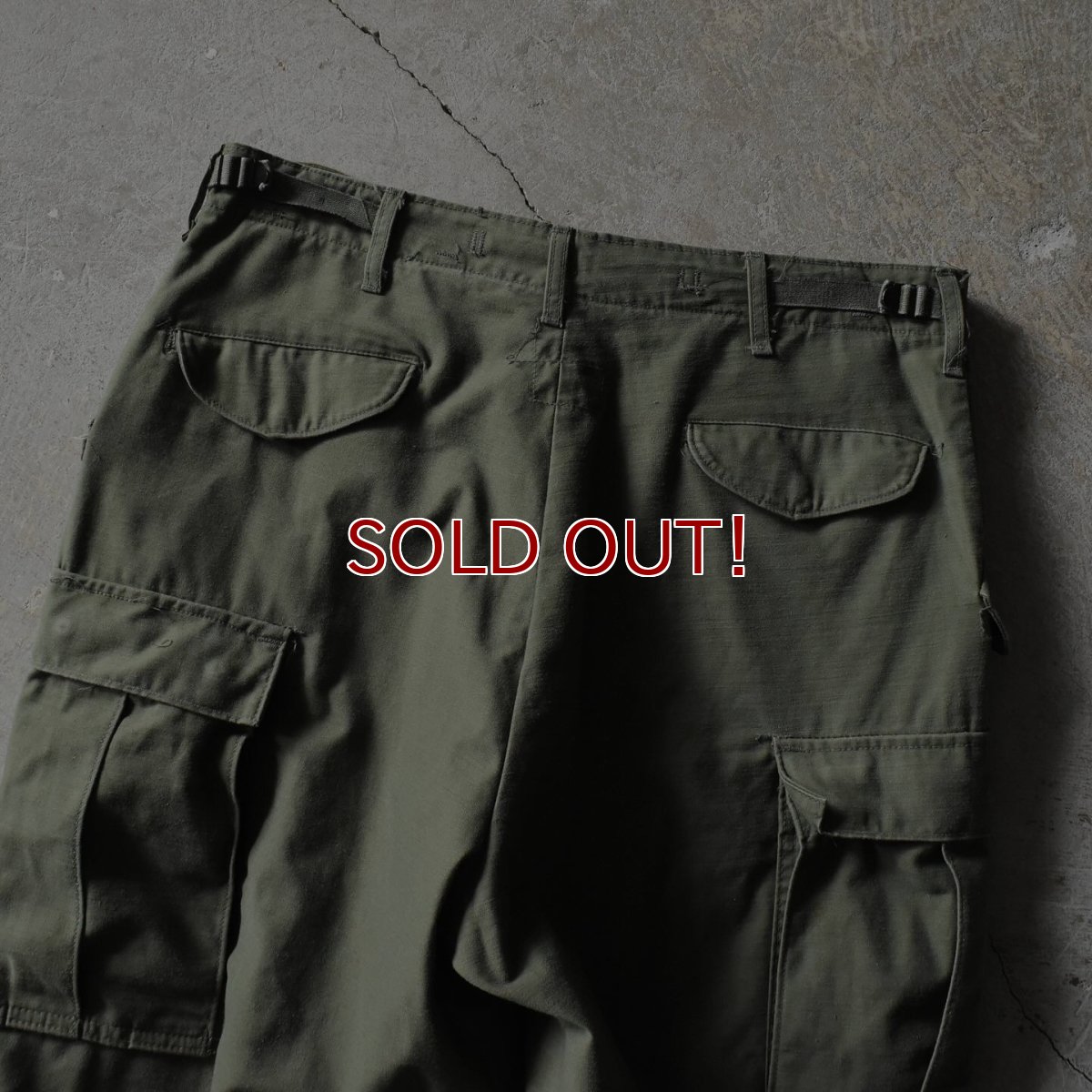 画像9: 1970s US.ARMY M-65フィールドパンツ　 表記MEDIUM-LONG (9)