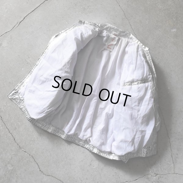 画像3: 1980-90s 銀のレザージャンパー　 表記L 