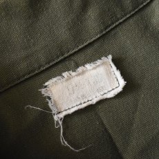 画像3: 1970s US.NAVY SEABEES OG507ユーティリティシャツ　 表記17 1/2×36？  (3)