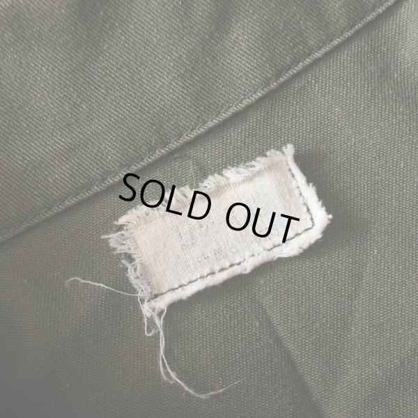 画像3: 1970s US.NAVY SEABEES OG507ユーティリティシャツ　 表記17 1/2×36？ 