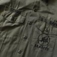 画像8: 1970s US.NAVY SEABEES OG507ユーティリティシャツ　 表記17 1/2×36？ 