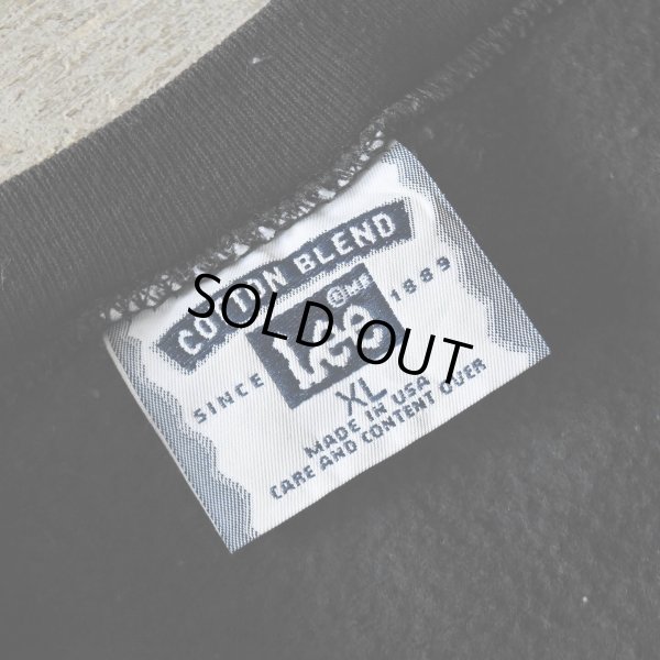 画像2: 1990s Lee COTTON BLEND 前V半袖スウェット　 "MADE IN USA"　 表記XL 