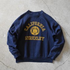 画像1: 1980s UC Berkeley フロッキースウェット　 "MADE IN USA"　 表記M  (1)