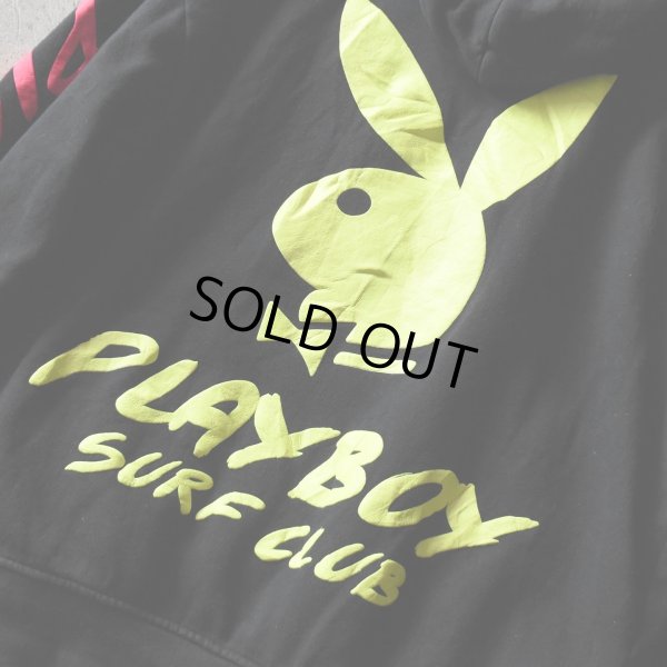 画像11: PLAYBOY SURF CLUB ネオンカラースウェットパーカー　 表記M 