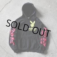 PLAYBOY SURF CLUB ネオンカラースウェットパーカー　 表記M 