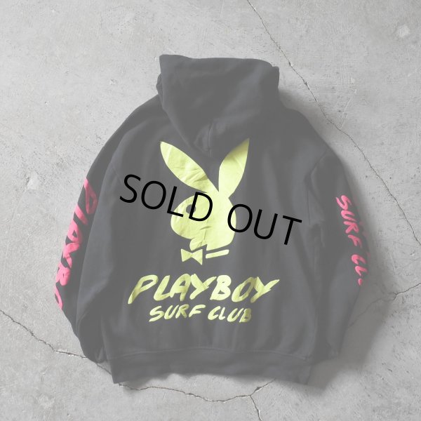 画像2: PLAYBOY SURF CLUB ネオンカラースウェットパーカー　 表記M 