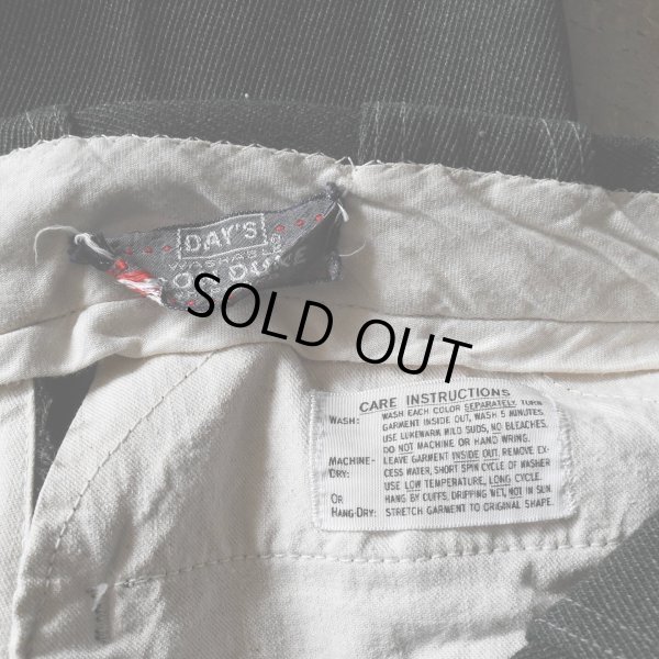 画像4: 1960s DAY'S ウィップコードワークパンツ　 "MADE IN USA"　 実寸W30 