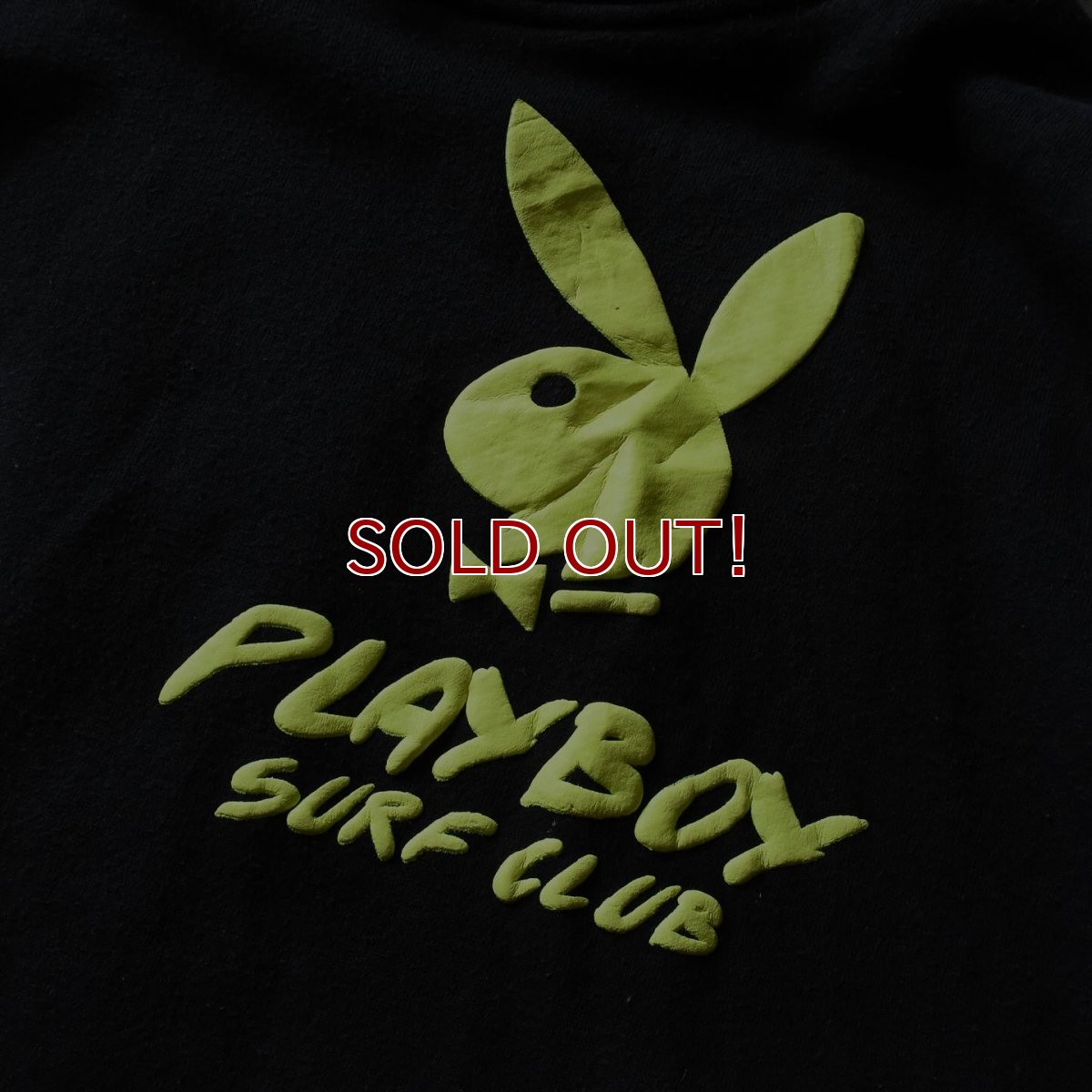 画像6: PLAYBOY SURF CLUB ネオンカラースウェットパーカー　 表記M  (6)