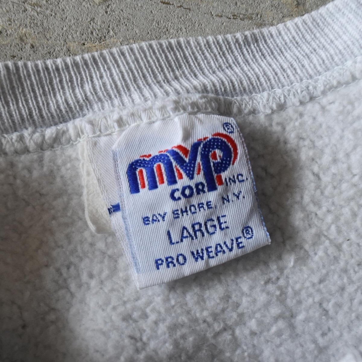 画像3: 1990s MVP "ARMY ATHLETICS" PRO WEAVE スウェット　 "MADE IN USA"　 表記L  (3)