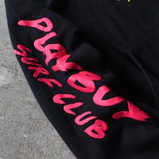 画像8: PLAYBOY SURF CLUB ネオンカラースウェットパーカー　 表記M  (8)