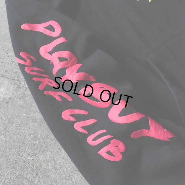 画像8: PLAYBOY SURF CLUB ネオンカラースウェットパーカー　 表記M 