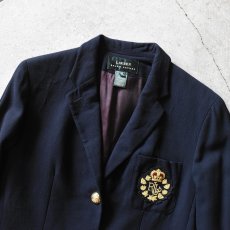 画像4: LAUREN RALPH LAUREN 紺ブレザー　 "MADE IN USA"　 表記8  (4)