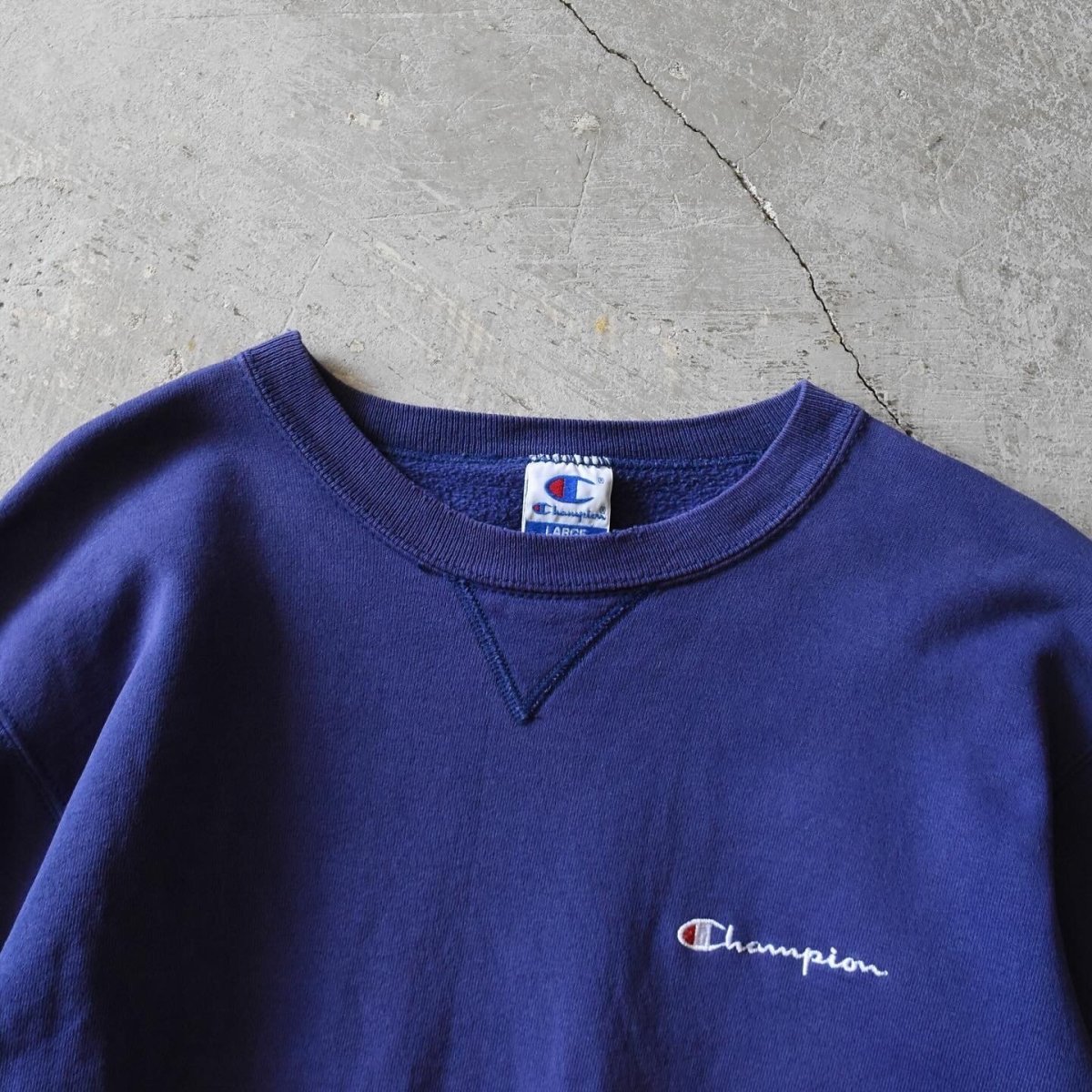 画像4: 1990s Champion 前Vスウェット　 "MADE IN USA"　 表記L  (4)