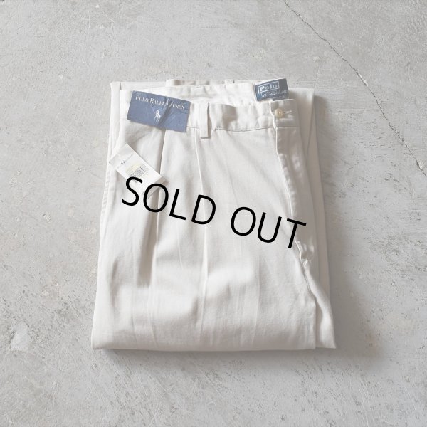 画像1: DEAD STOCK　 Polo by Ralph Lauren チノトラウザー　 "HAMMOND PANT"　 表記W38 L30 