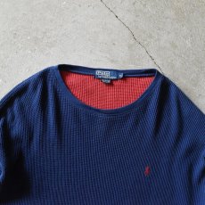 画像5: Polo by Ralph Lauren ワッフルシャツ　 表記XL  (5)