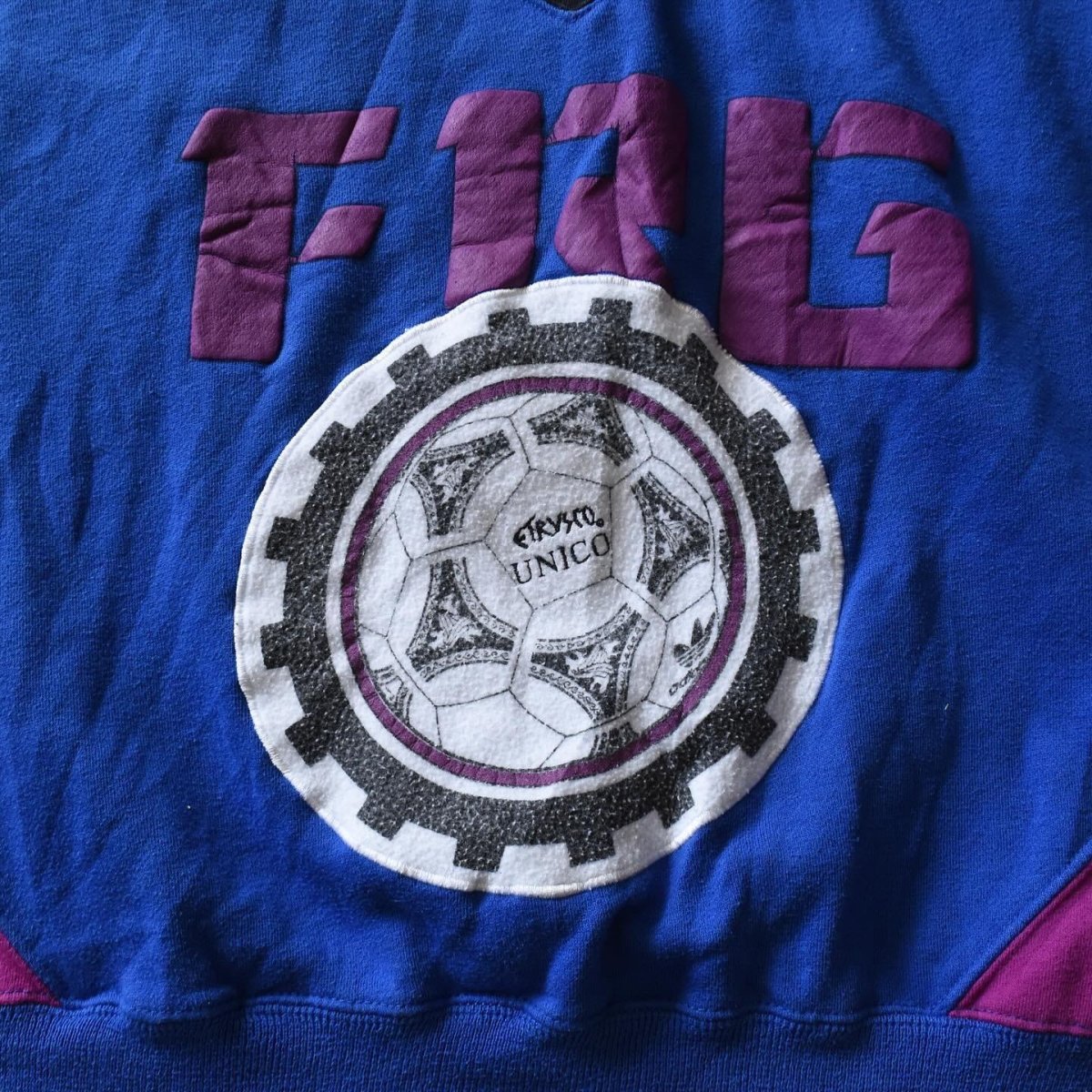 画像11: 1990s adidas ドイツサッカークラブチームスウェット　 表記L  (11)