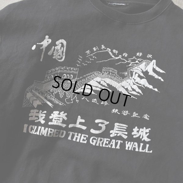 画像4: 中国万里の長城スウェット　 実寸L-XL 