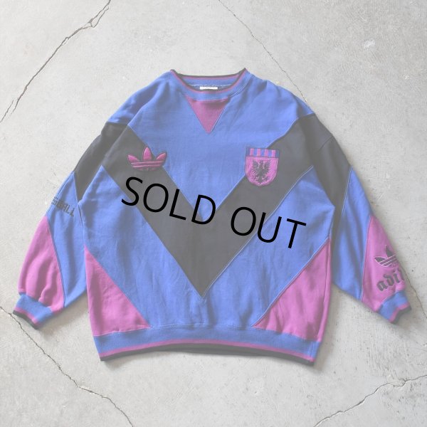 画像1: 1990s adidas ドイツサッカークラブチームスウェット　 表記L 