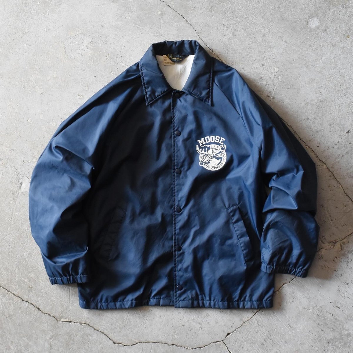画像1: 1970s Champion コーチジャケット　 "MADE IN USA"　 実寸M  (1)
