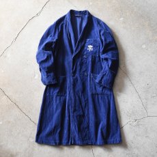 画像1: 1950s US.ARMY MEDICAL CORPS コーデュロイガウン　 表記MEDIUM  (1)