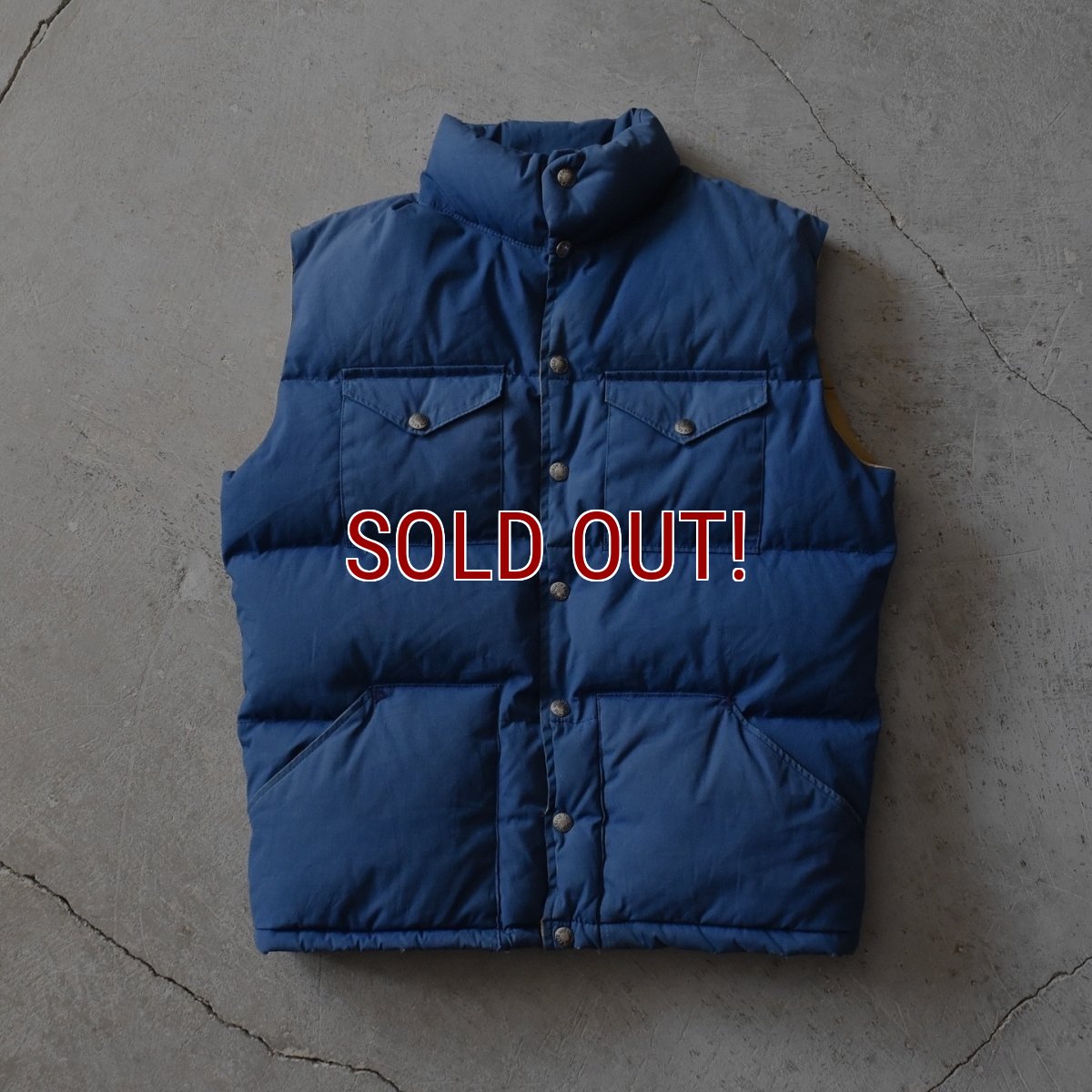 画像1: 1970s THE NORTH FACE ダウンベスト　 "MADE IN USA"　 表記M  (1)