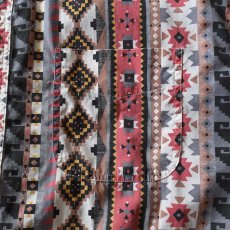 画像6: 1990s WOOLRICH ネイティブ柄BDシャツ　 表記L  (6)