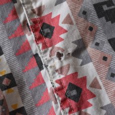 画像10: 1990s WOOLRICH ネイティブ柄BDシャツ　 表記L  (10)