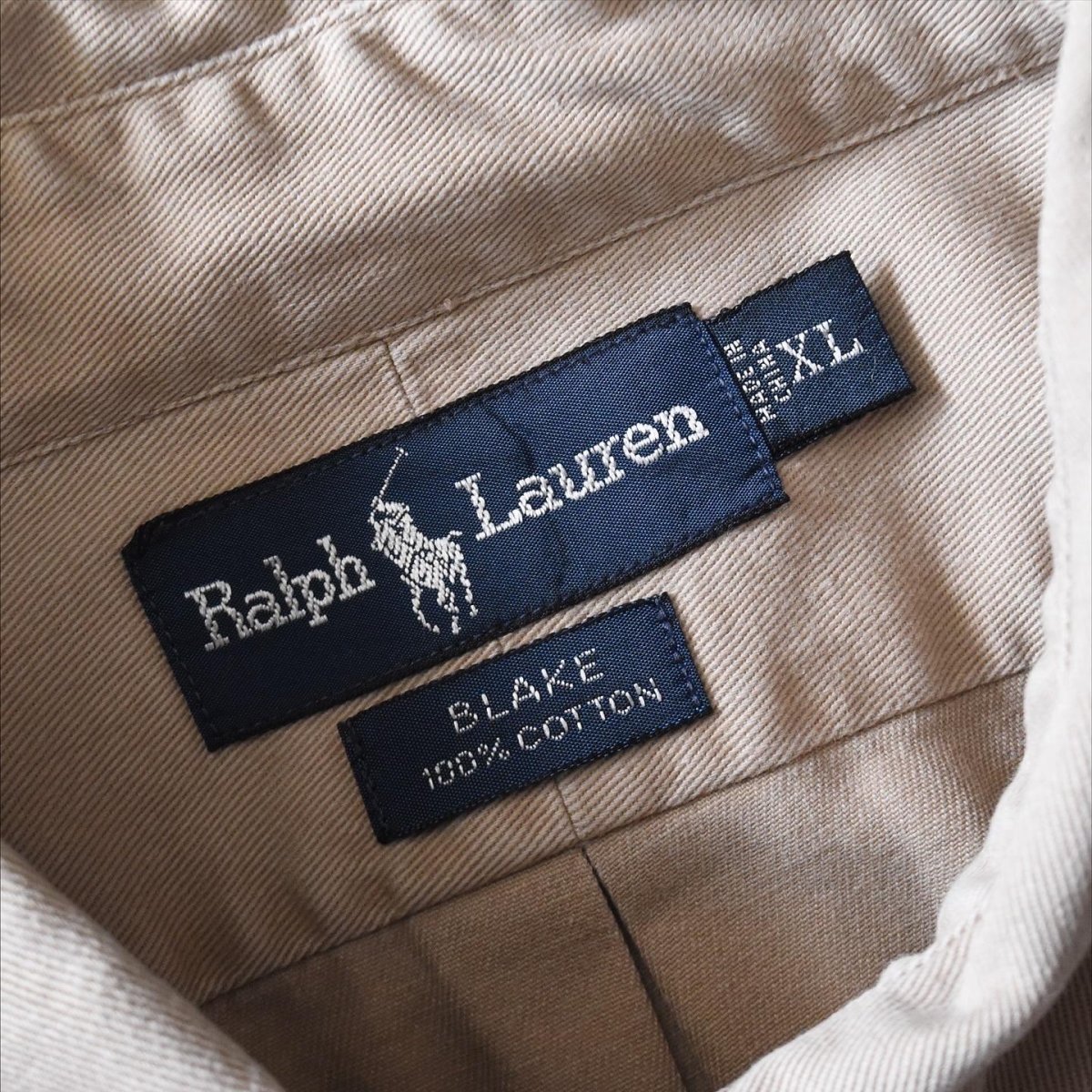画像2: Ralph Lauren ボタンダウンシャツ　 "BLAKE"　 表記XL  (2)