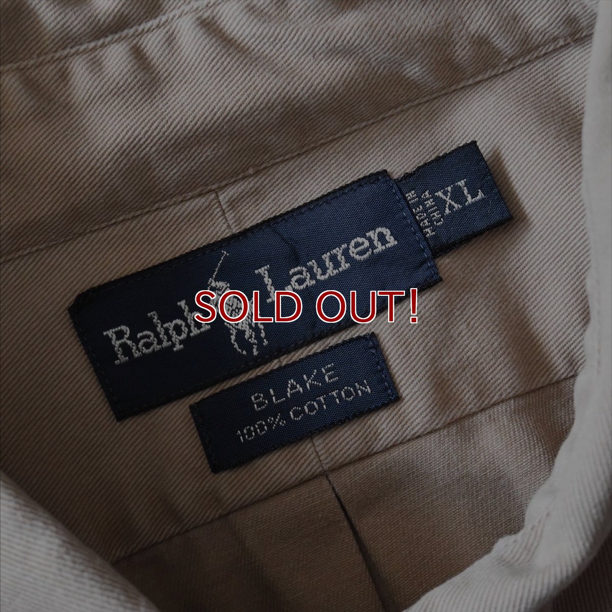 画像2: Ralph Lauren ボタンダウンシャツ　 "BLAKE"　 表記XL  (2)