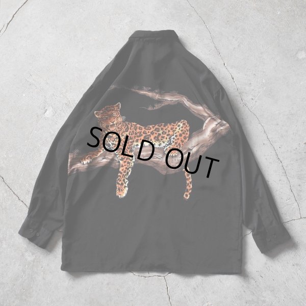 画像3: KOMAN SPORT 豹ポリエステルシャツ　 表記L 