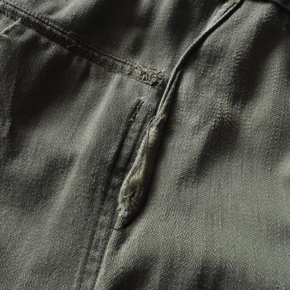 画像14: 1950s US.ARMY コットンベイカーパンツ　 "初期型"　 実寸W32 (14)