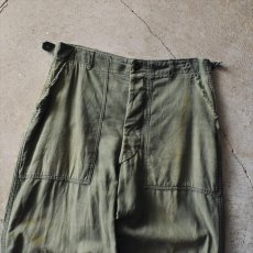 画像4: 1950s US.ARMY コットンベイカーパンツ　 "初期型"　 実寸W32 (4)