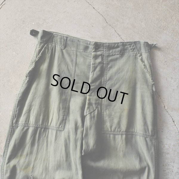 画像4: 1950s US.ARMY コットンベイカーパンツ　 "初期型"　 実寸W32