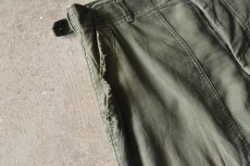 画像9: 1950s US.ARMY コットンベイカーパンツ　 "初期型"　 実寸W32 (9)