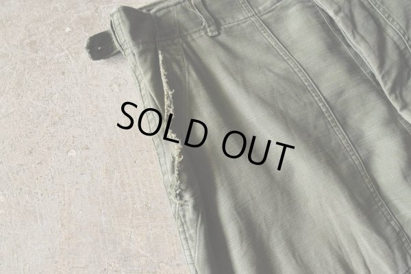 画像9: 1950s US.ARMY コットンベイカーパンツ　 "初期型"　 実寸W32