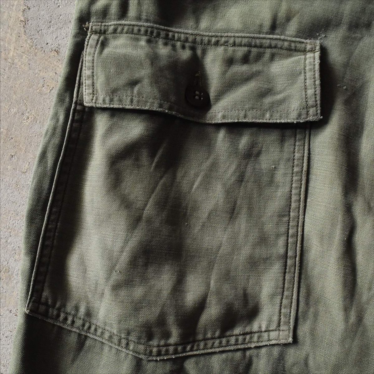 画像17: 1950s US.ARMY コットンベイカーパンツ　 "初期型"　 実寸W32 (17)