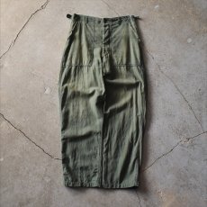画像2: 1950s US.ARMY コットンベイカーパンツ　 "初期型"　 実寸W32 (2)